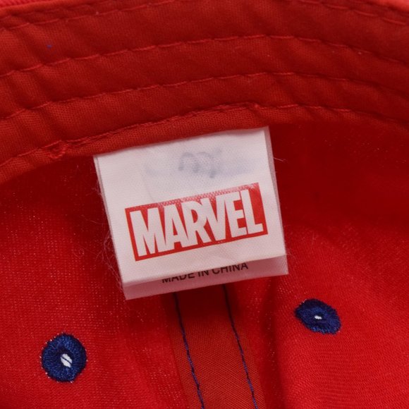 Captain Marvel Kids Adjustable Cap Superhero New - Picture 7 of 13